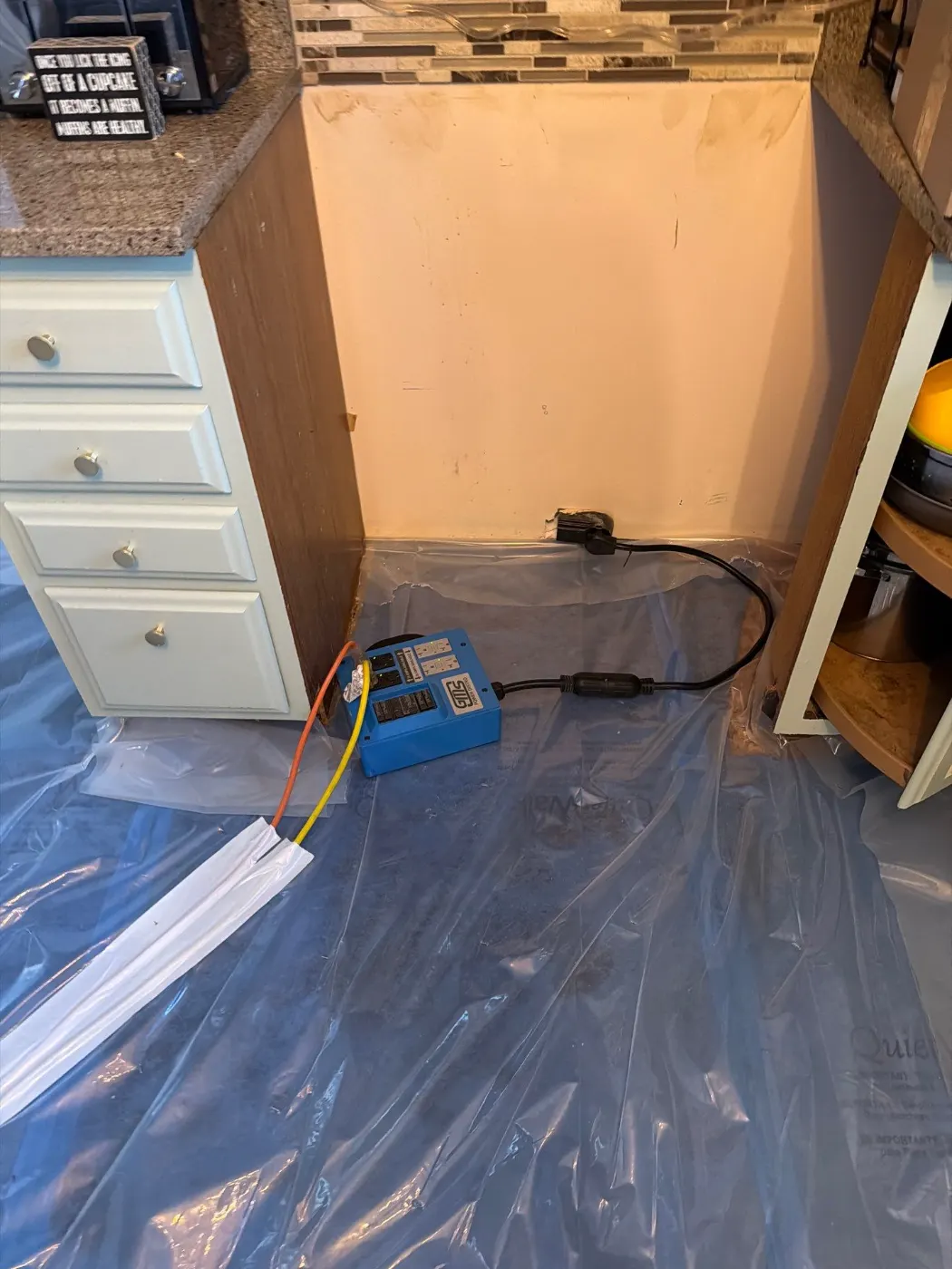 Residential restoration project in Indian Creek Estates, Hamilton County Indiana